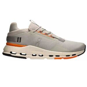 On Men's Cloudnova 2 Shoes-Color: Glacier/Tumeric